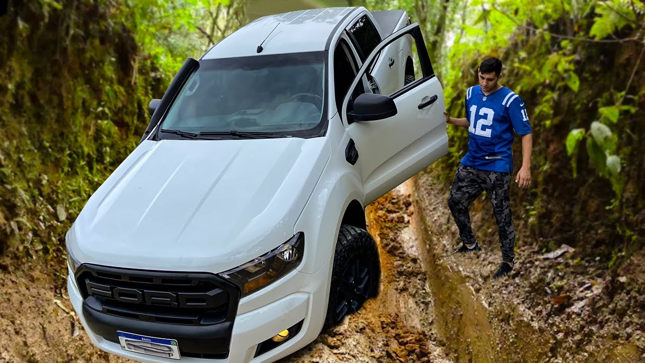 PRIMEIRA TRILHA COM A FORD RANGER
