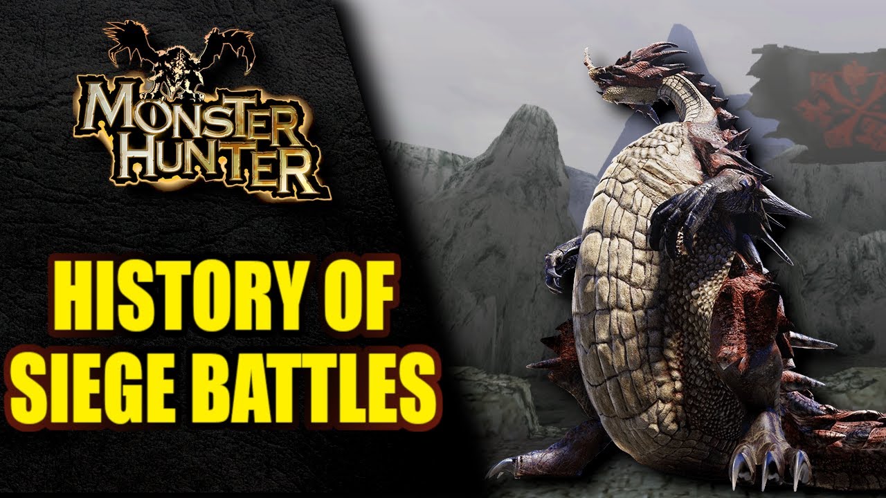 The History of Siege Battles in Monster Hunter - Heavy Wings