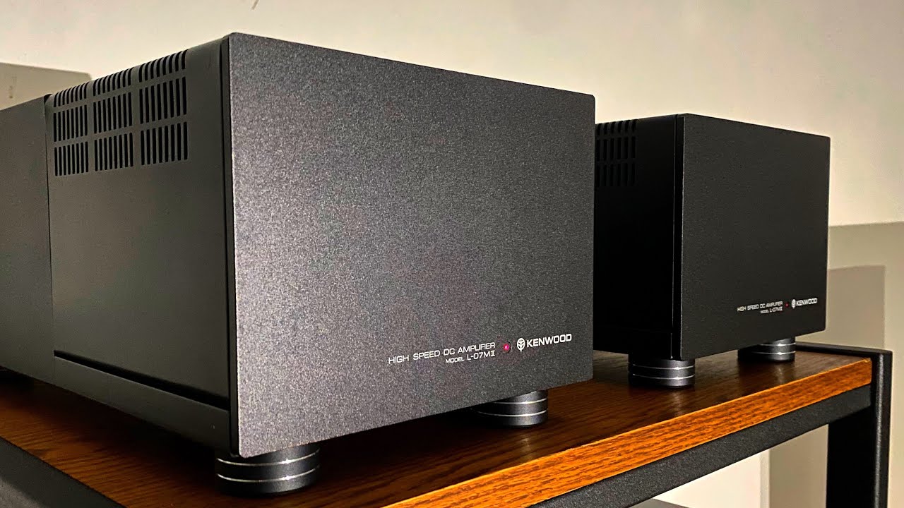 Kenwood L-07MII Power Amplifier Repair and Restoration