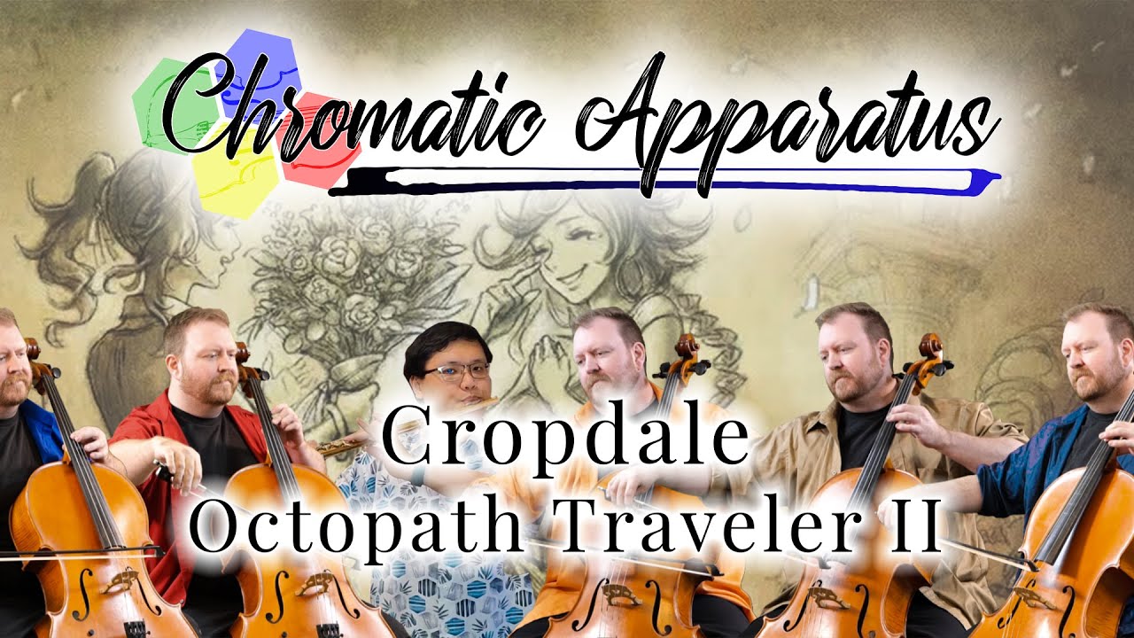 Cropdale - Octopath Traveler II - For Flute, Cello, and Piano