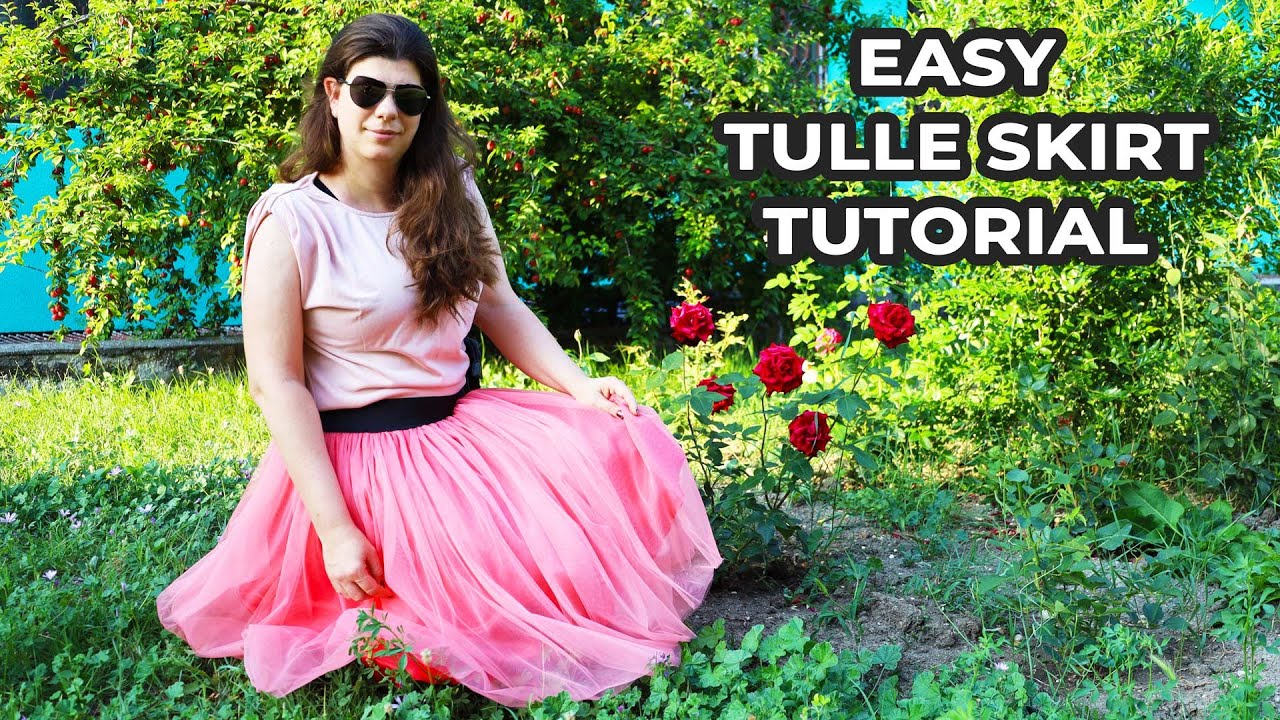 DIY Tulle Skirt // Easy Sewing Tutorial