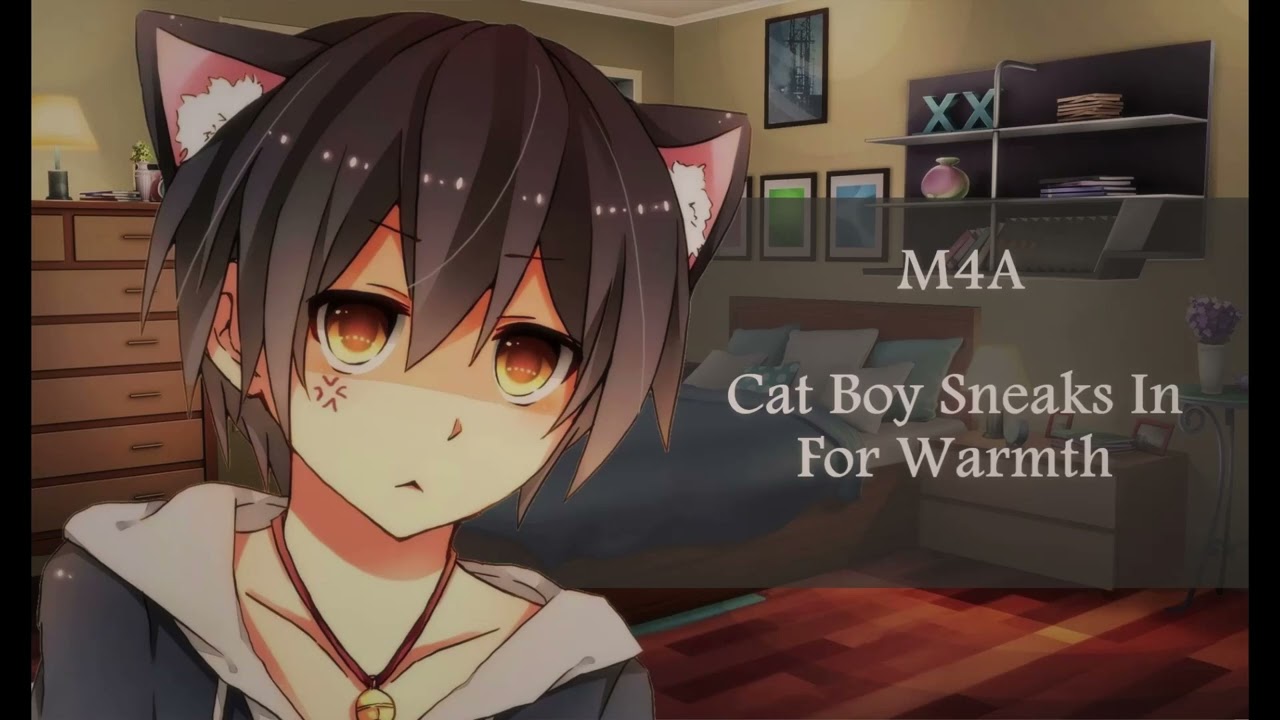 Cat Boy Sneaks Into Your Room For Warmth [M4A] [Neko boy] ASMR