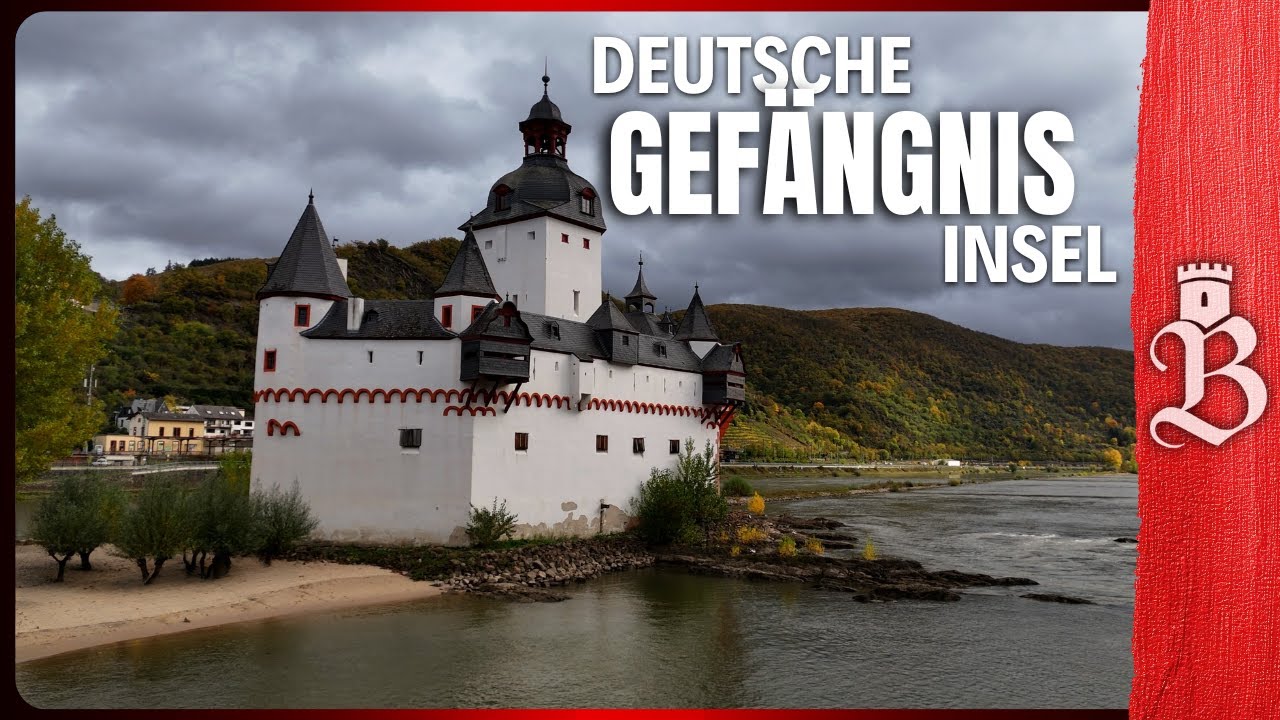 Diese Burg steht mitten im Rhein – und du kommst nur mit dem Boot hin! Burg Pfalzgrafenstein
