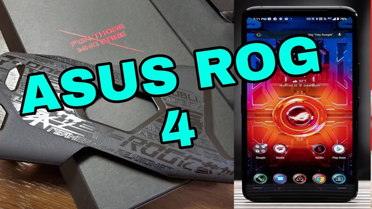 ASUS ROG Phone 4 First Look, Official Introduction Trailer Concept