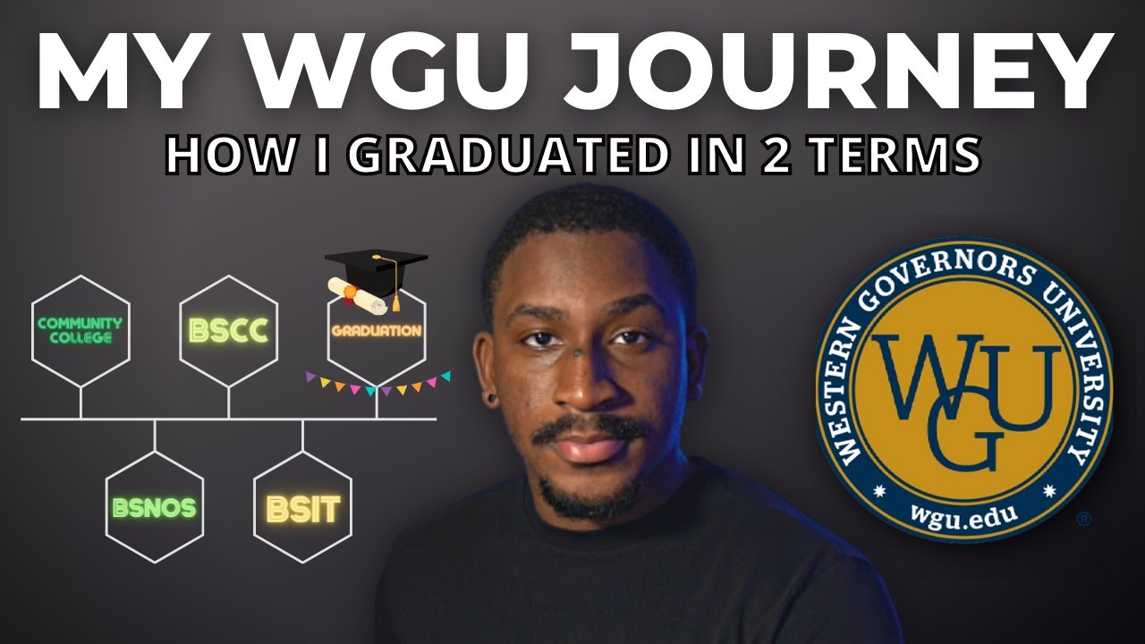 My WGU Journey - How I Graduated In 2 Terms: BSNOS to BSCC to BSIT