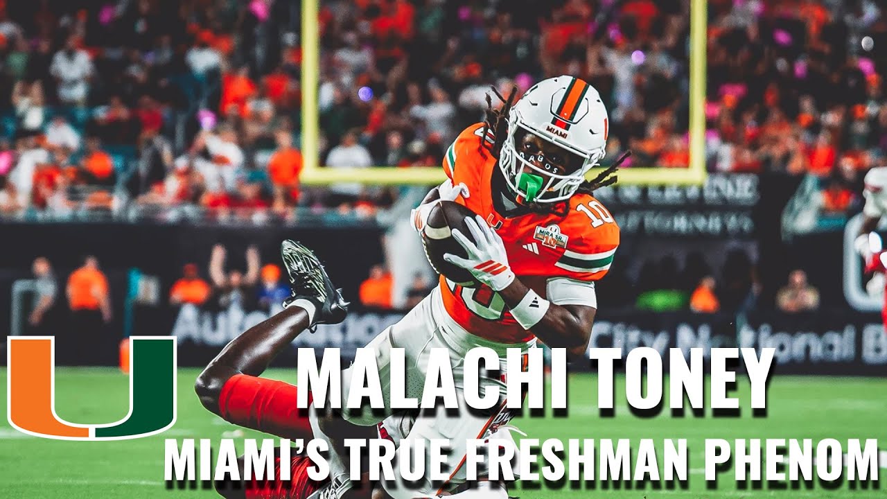 Miami WR Malachi Toney: The Hurricanes' True Freshman Phenom