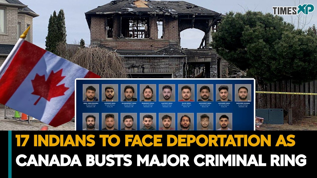 17 Indian-Origin Men Arrested in Canada Crime Network | Indians In Canada