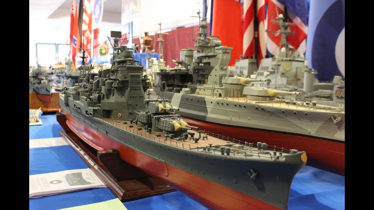 Battleships, Cruisers, Frigates & Subs at Model Boat Convention 2018