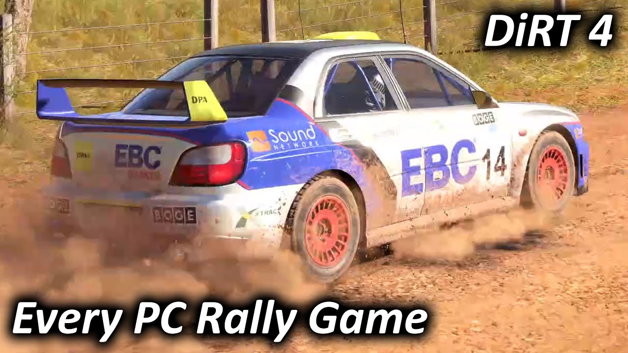 DiRT 4 (2017) - Every PC Rally Game