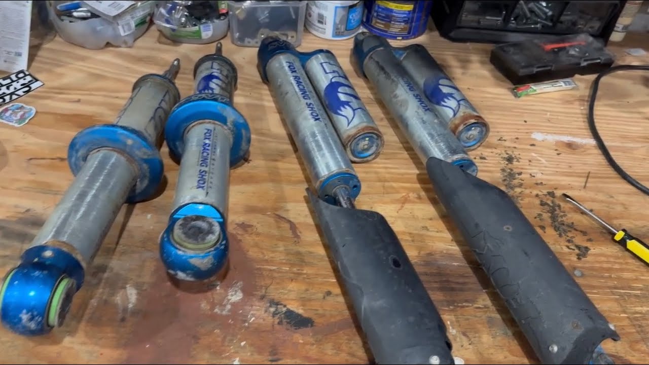 Blown Out 2014 Ford Raptor 1st Gen Fox Shocks w 90k Miles???? & TSW Shock Rebuild Exchange