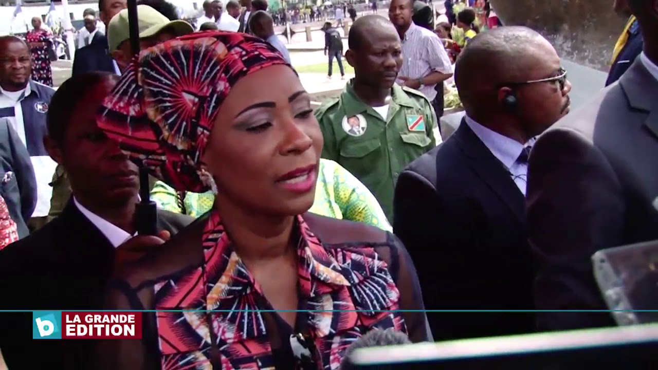 16 Janvier: Marie Olive Lembe Kabila rend hommage à Laurent désiré Kabila