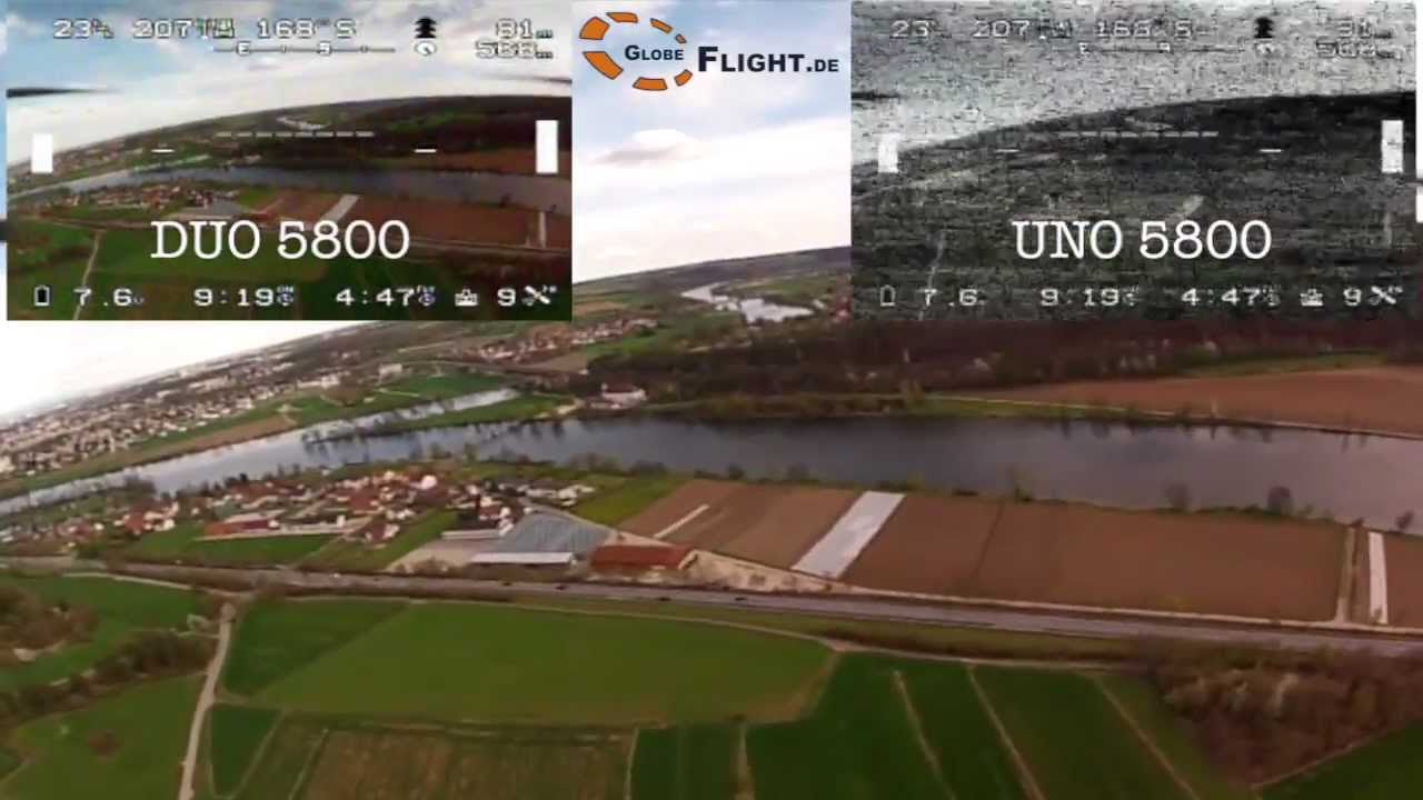 ImmersionRC Uno5800 vs. Duo5800 FPV receiver comparison