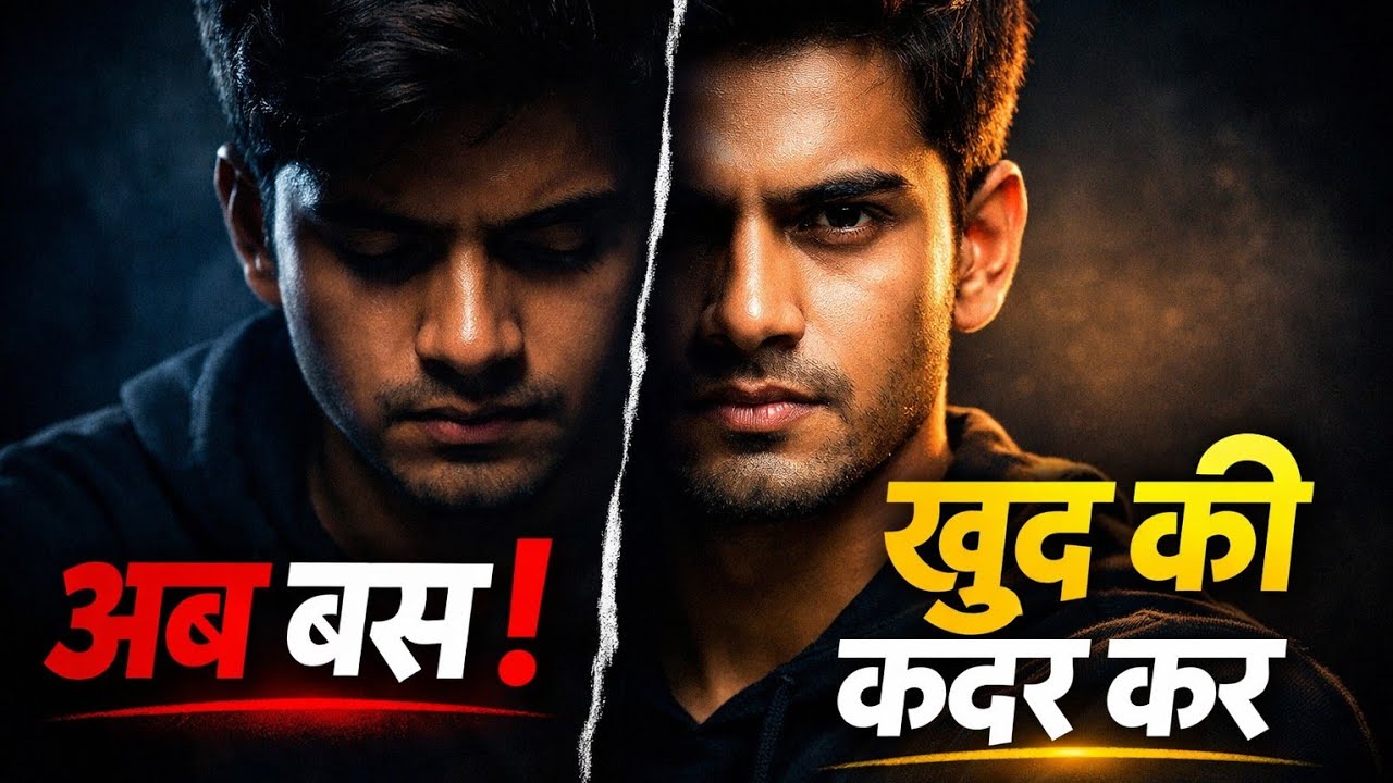 खुद की कदर करना सीख लो, वरना दुनिया रुलाएगी” | Self Respect Motivational Speech Hindi