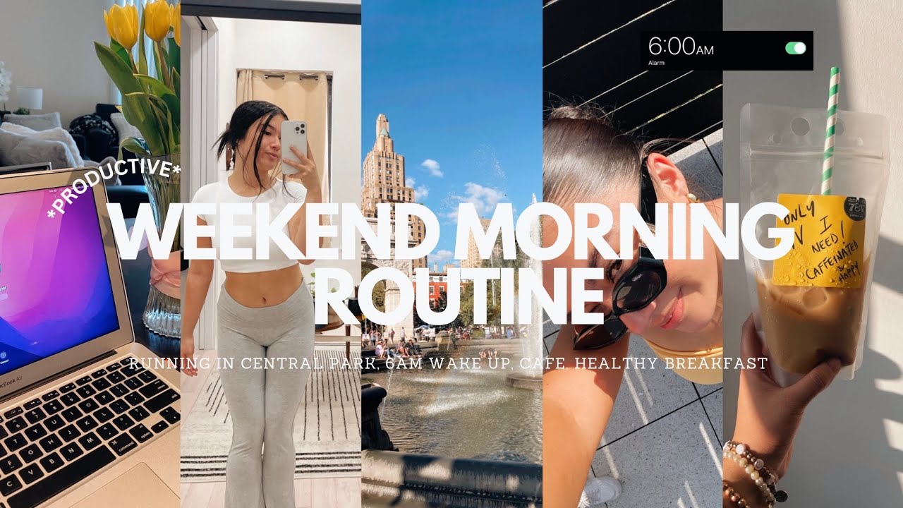 *PRODUCTIVE* SUMMER WEEKEND MORNING ROUTINE
