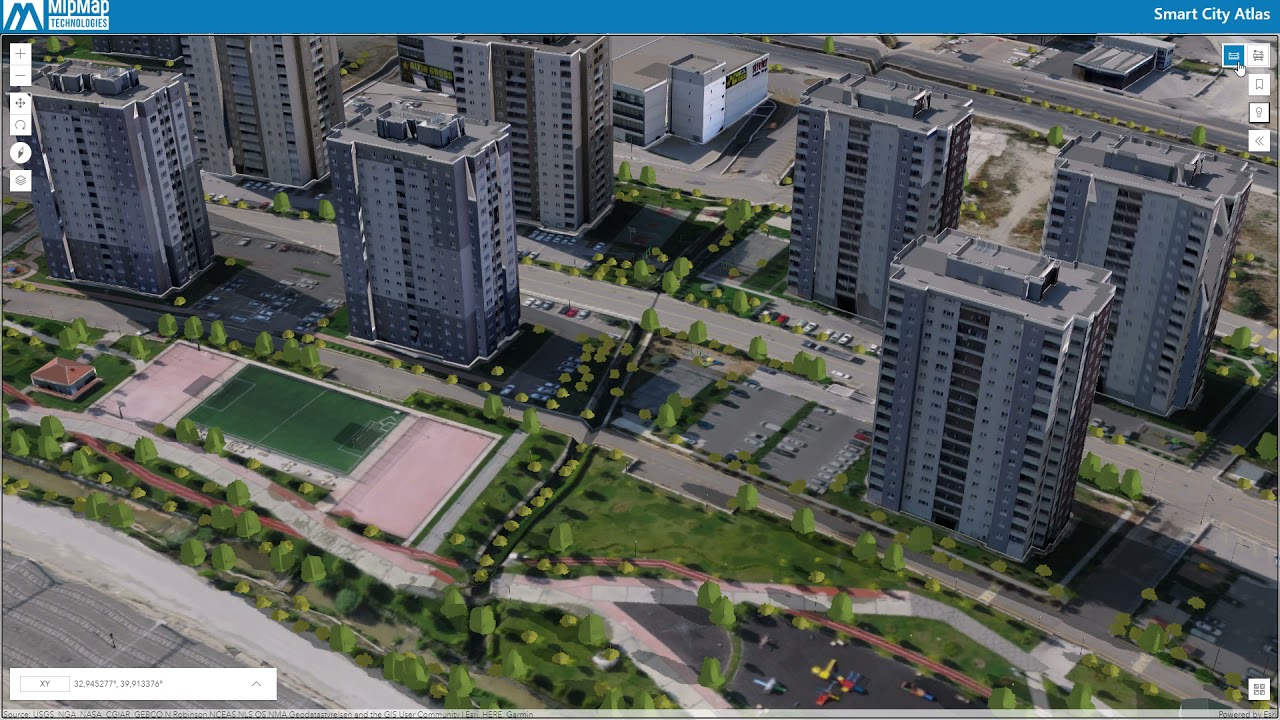 MipMap SmartCity Atlas
