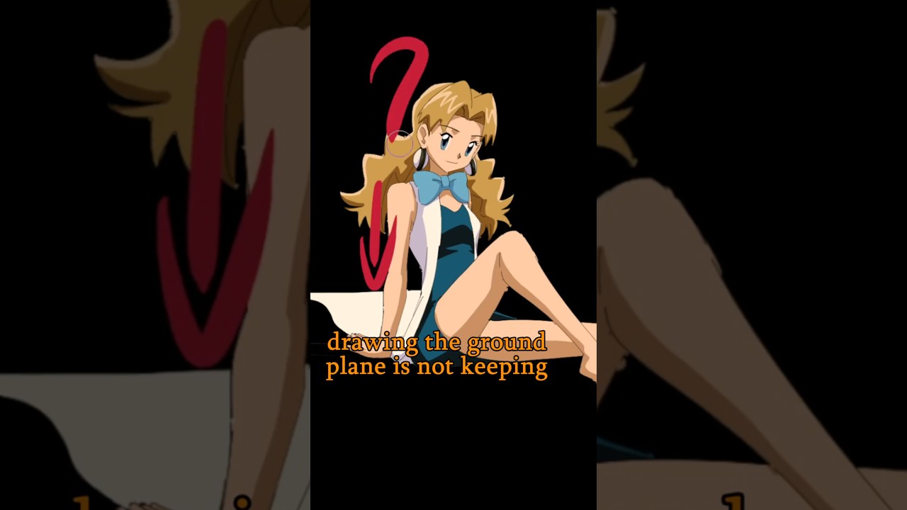 Mistake Drawing Perspective - Quick Art Tips #art #sketch #shorts #tutorial #drawingtutorial #anime