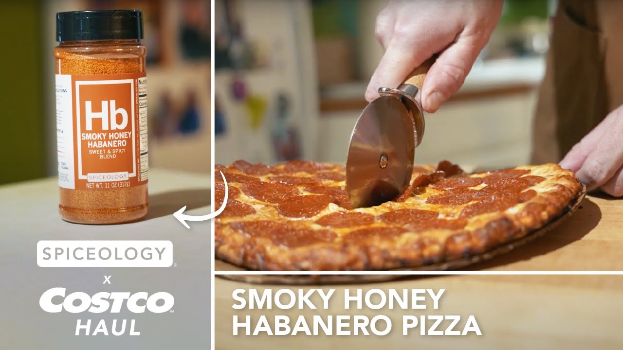 Spiceology X Costco Haul: Smoky Honey Habanero Costco Pizza