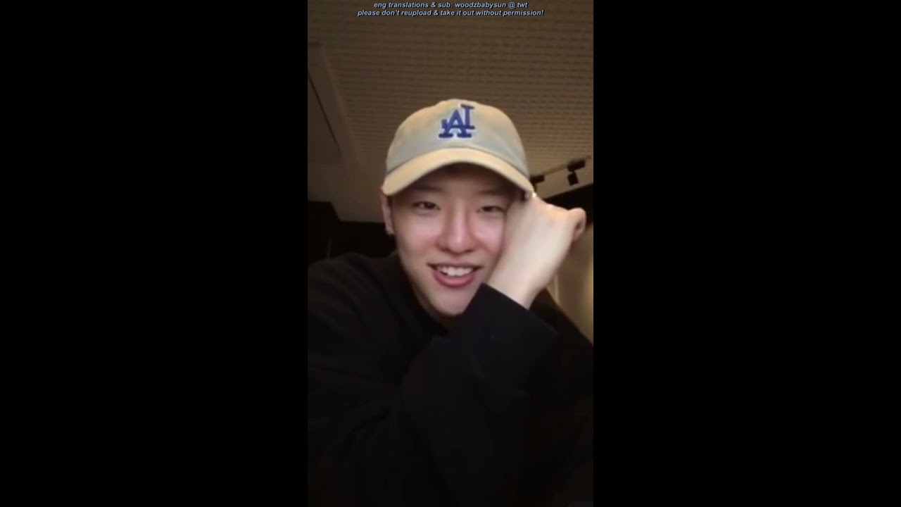 (ENG) WOODZ (Cho Seungyoun) being teased by fans during his instagram live
