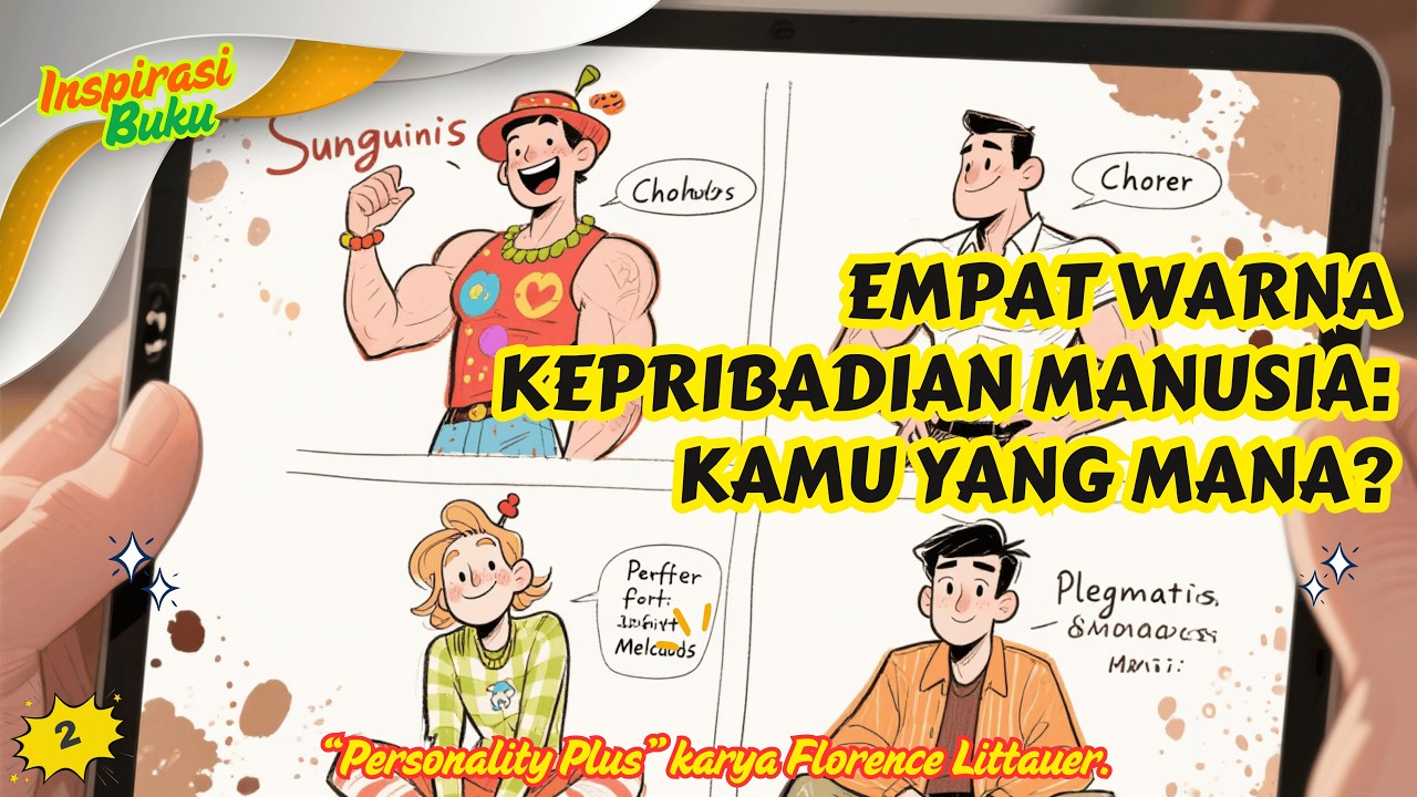 Empat Warna Kepribadian Manusia: Kamu yang Mana? (Personality Plus) #animasi #audiobook #audio