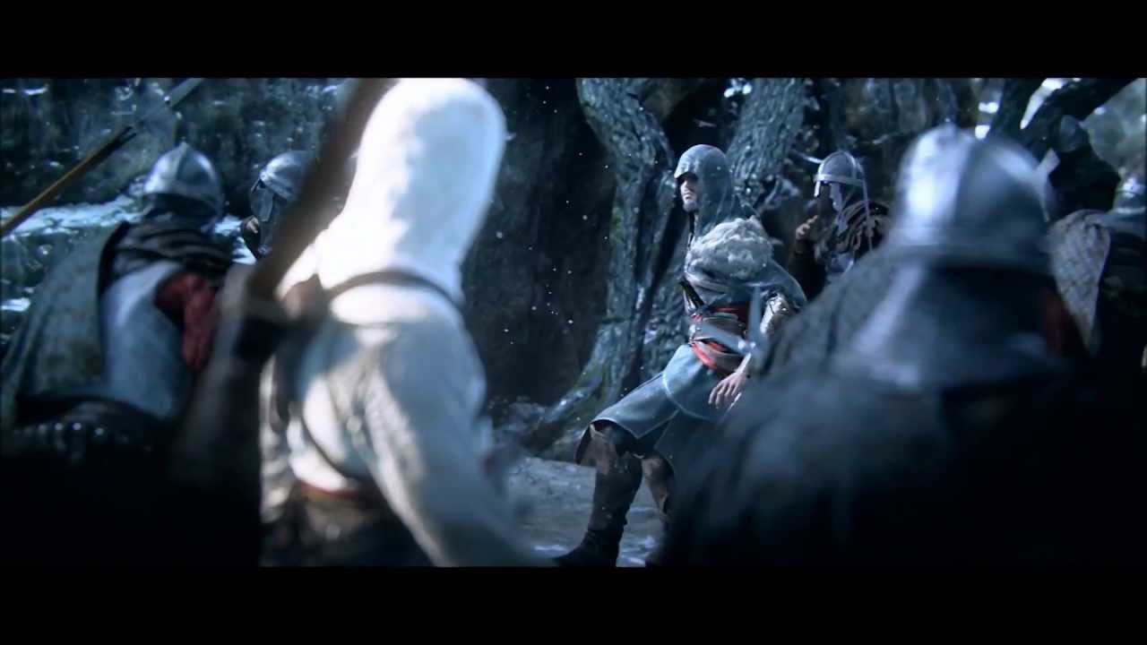 Assassin's Creed: All Cinematic Trailers (1, 2, Brotherhood, Revelations, 3)