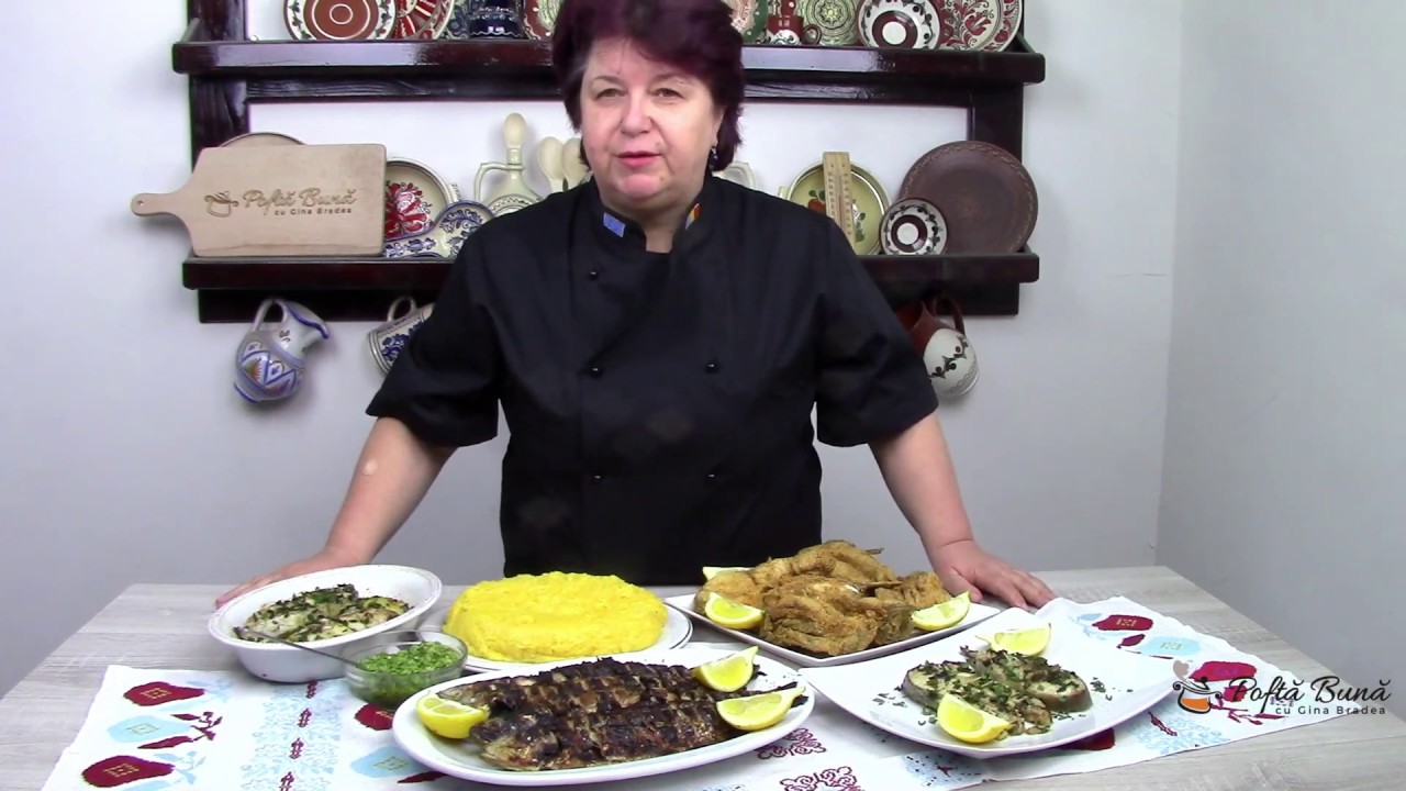 Somn pe pat de cartofi, cu unt si usturoi, la cuptor – Gina Bradea