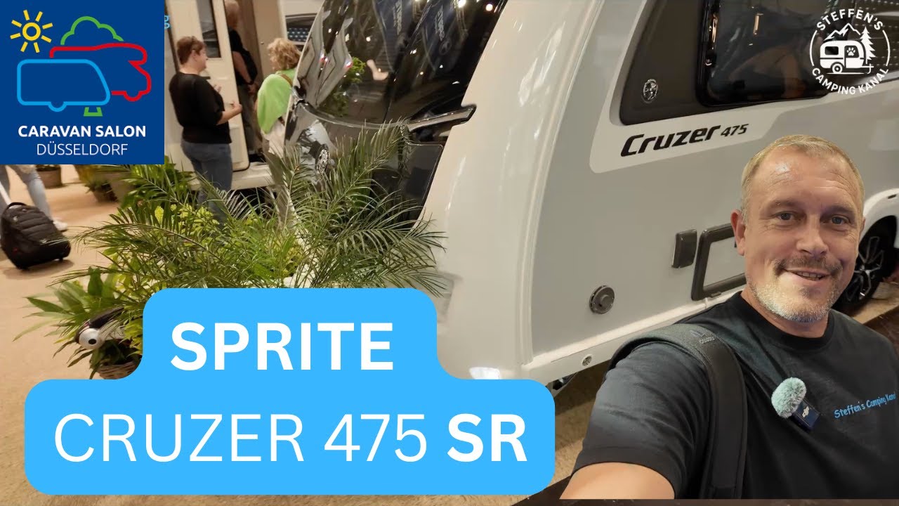 Sprite Cruzer 475 SR – Englischer Wohnwagen Modell 2026 | Caravan Salon Düsseldorf