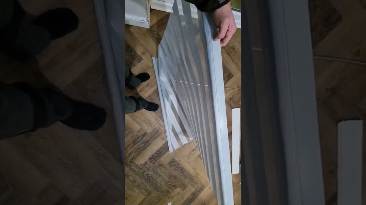 B & Q day and night blinds size adjustment