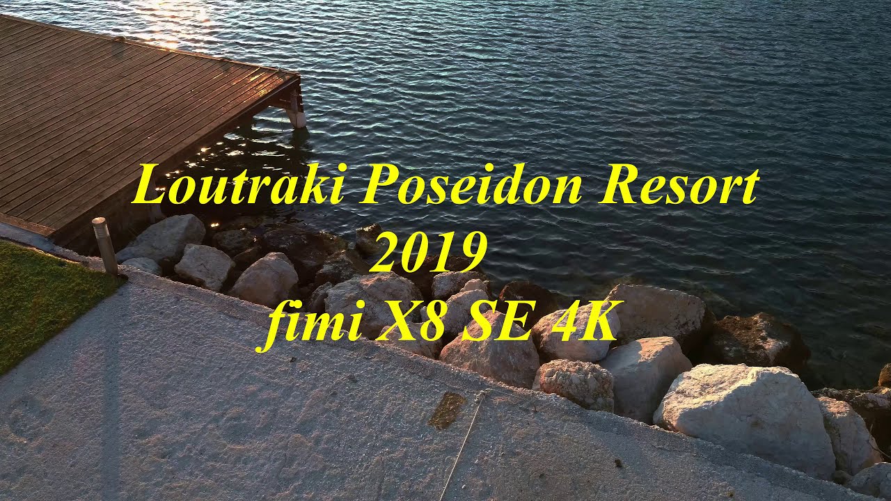 Loutraki Poseidon Resort by drone