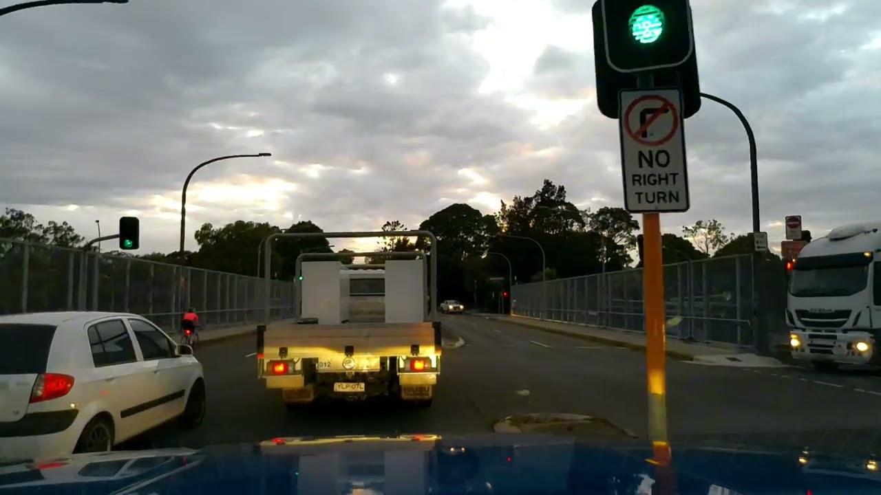 6.5 Hours Driving Sydney 🇦🇺 | Full Week POV Commute Relaxing Background Music