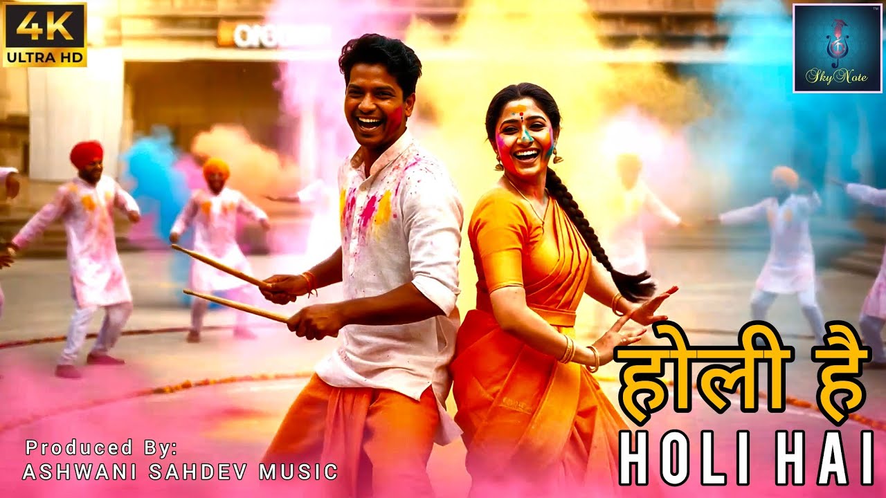 Holi Hai 2026 | Joyful Holi Song | Holi song | Ashwani Sahdev | SkyNote Spiritual (Official video)