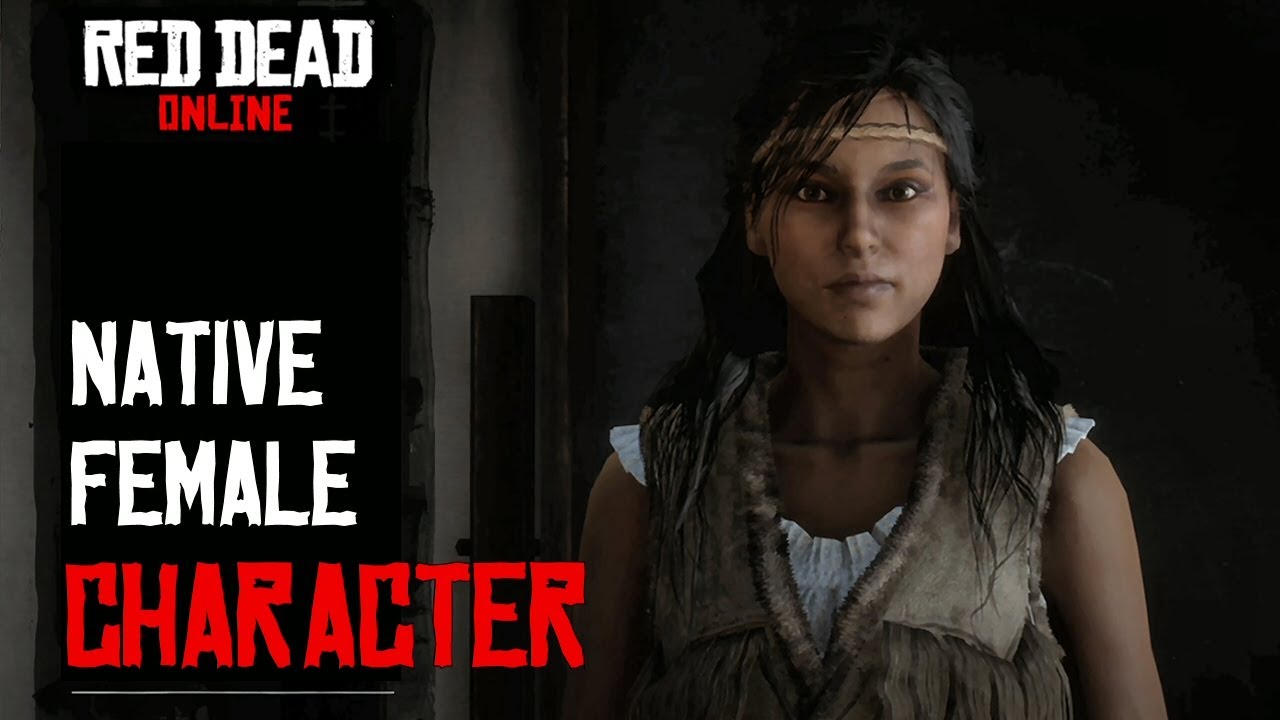 Red Dead Online | Native American Female Character