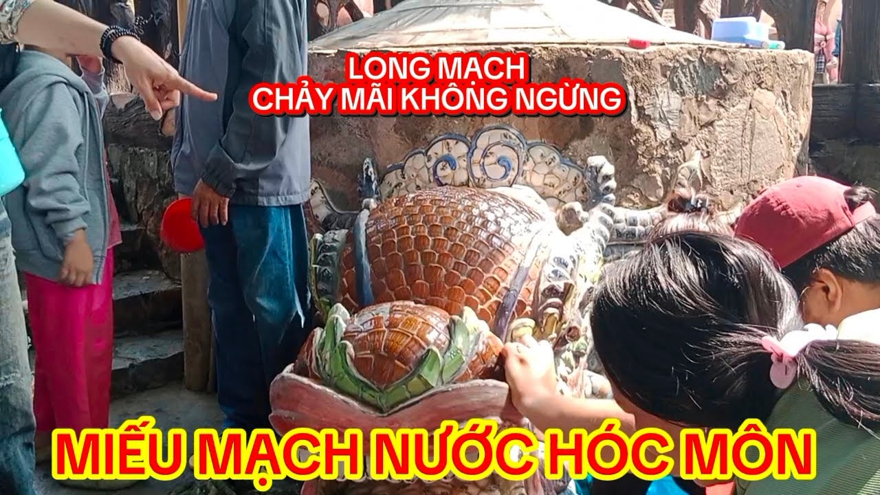 Miếu Mạch Nước Hóc Môn | Nước Chảy Không Ngừng | Không Bao Giờ Cạn | Suốt Hàng Năm Qua | Lý Vlog NMT