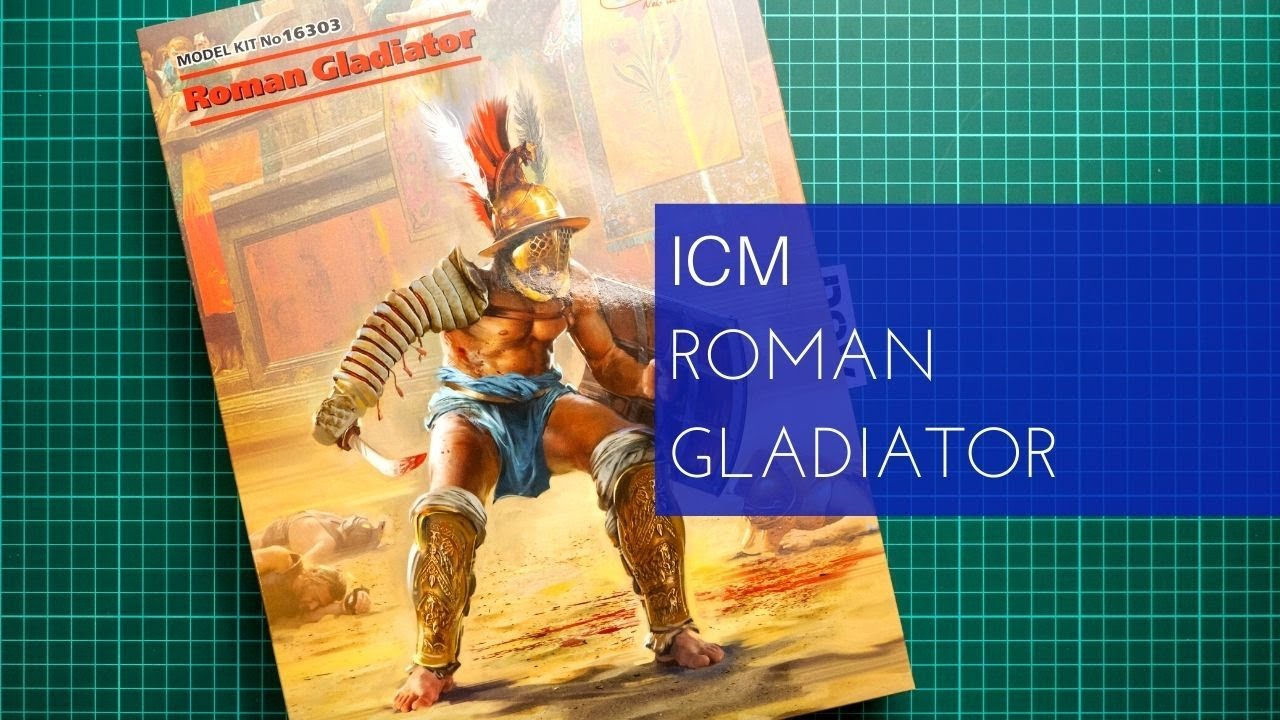 ICM 1/16 Римский Гладиатор (16303) Обзор Модели