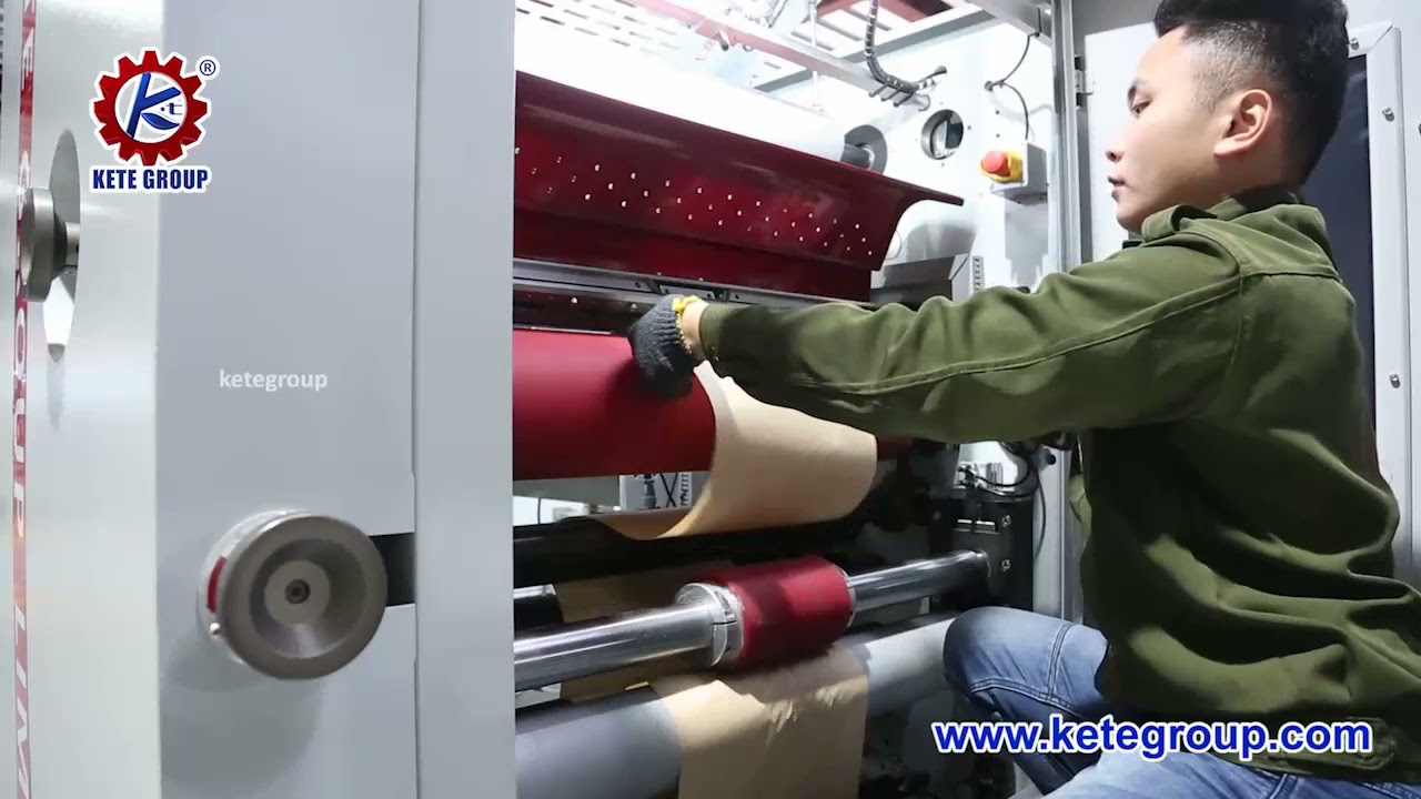 Operation video of flat and satchel paper bag making machine