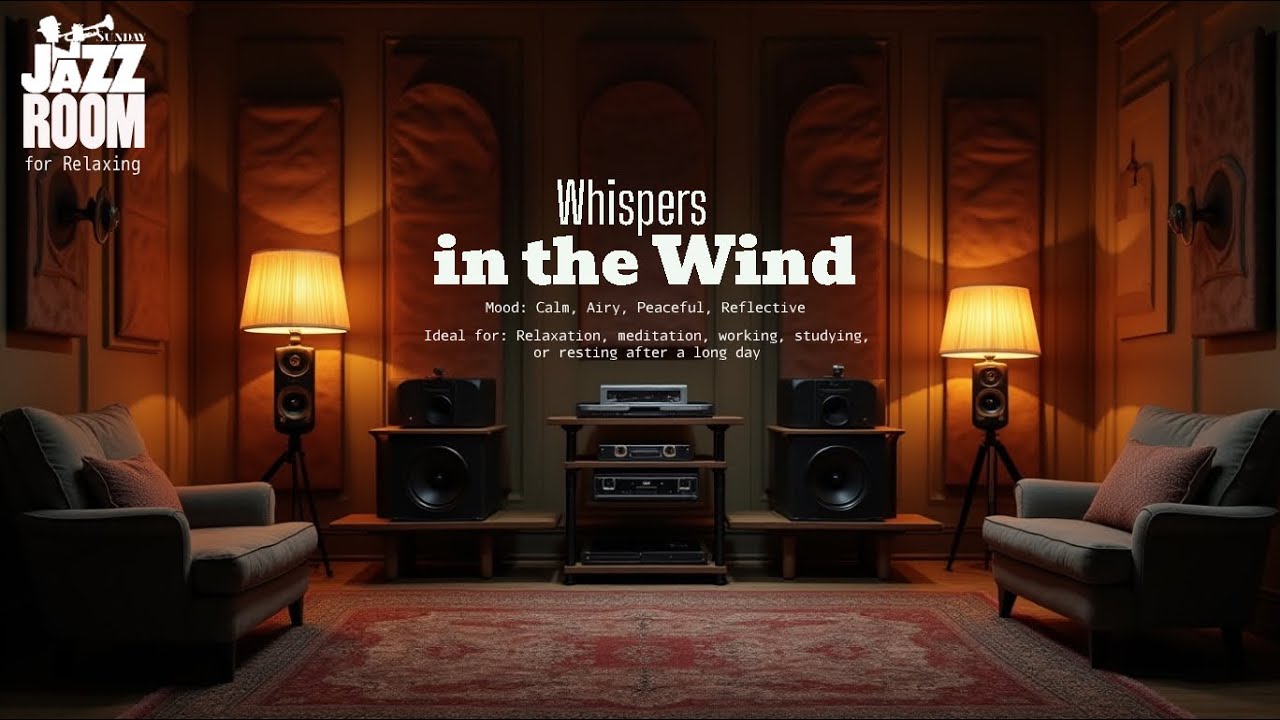 Whispers in the Wind 🌿 Smooth Jazz Instrumental | Relaxing & Calming Jazz Music.