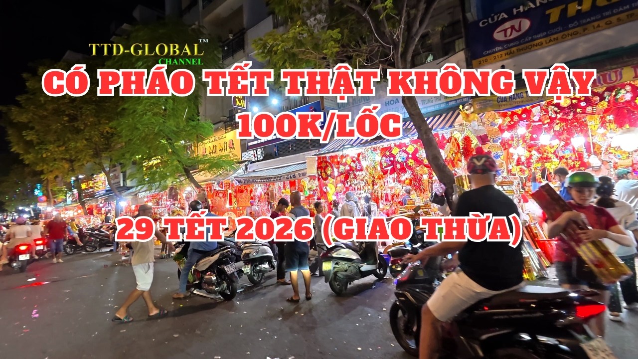 Tối 28 tết về khu vực Quận 5 buôn bán ra sao
