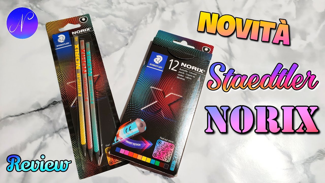 Staedtler NORIX Novità Matite Colorate e Matite di Grafite. Smart Design X-treme 🌈 REVIEW & SWATCHES