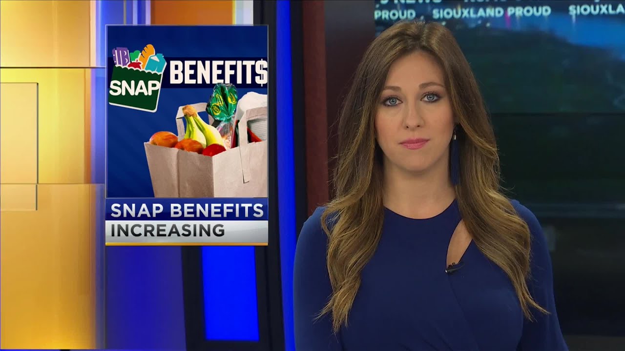 SNAP benefits increasing