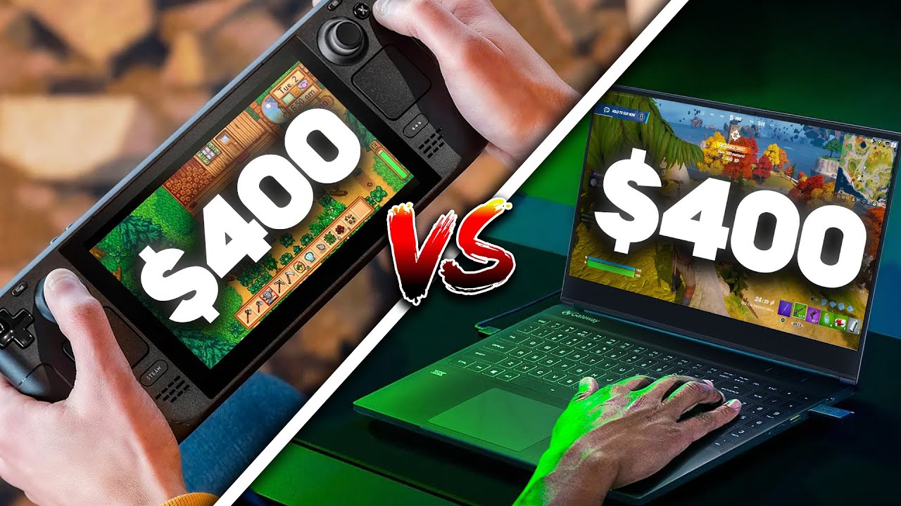Steam Deck или игровой ноутбук: что купить?