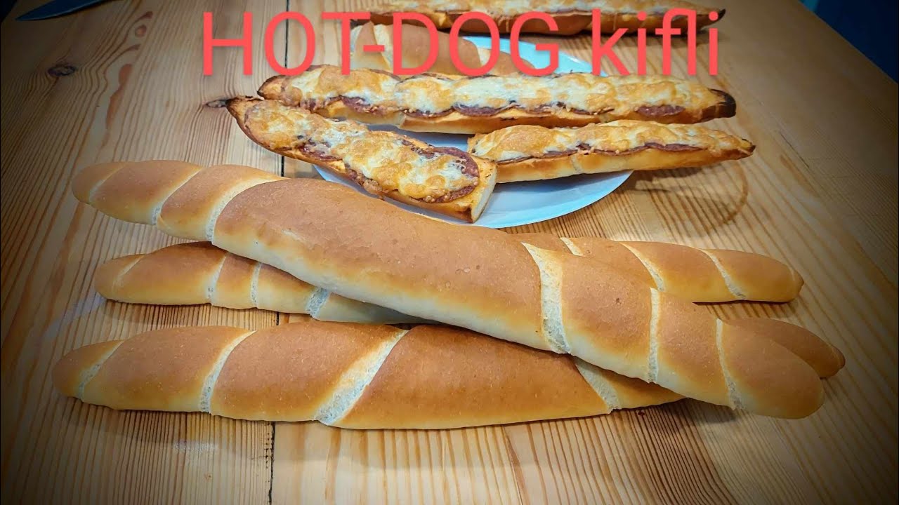 Hot-Dog kifli - melegszendvics - igazi retro - RG Konyhája