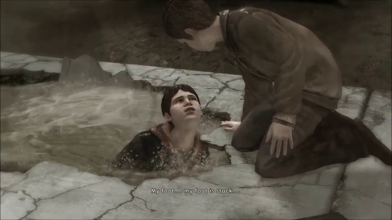 Heavy Rain: Funny John Sheppard Glitch