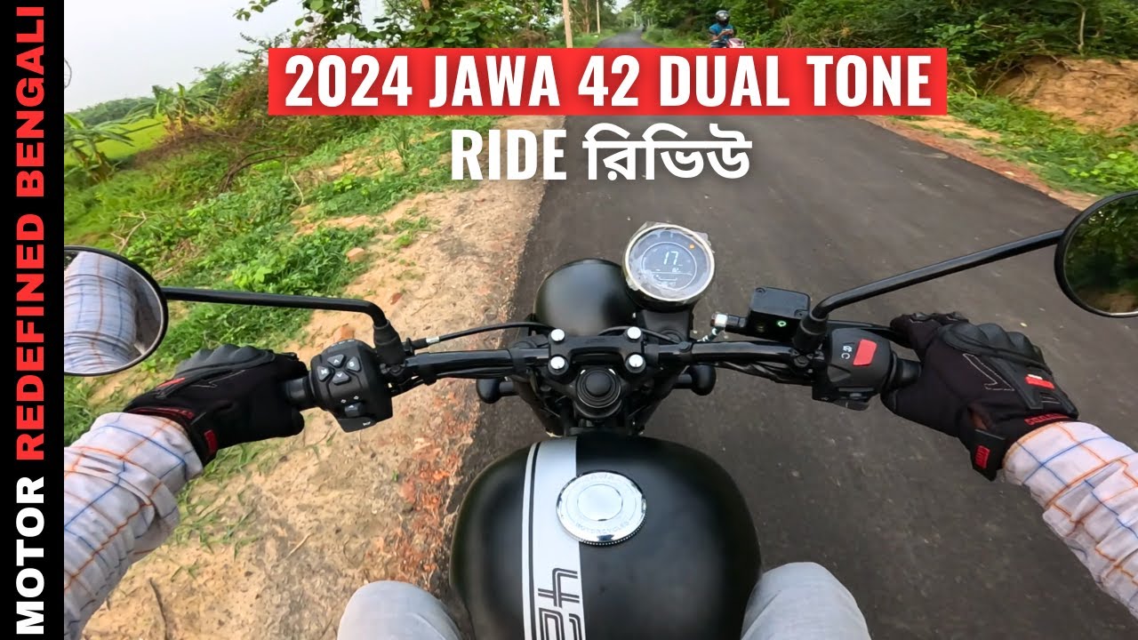 Finally 2024 Jawa 42 2.1 Dual Tone Model Ride Review | বাংলা রিভিউ | Classic 350 & CB350 Killer??
