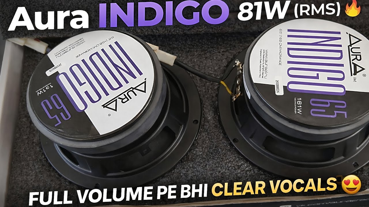 Aura Indigo 65 (81W RMS) 😍 Loud Bass & Crystal Clear Vocals 🔥