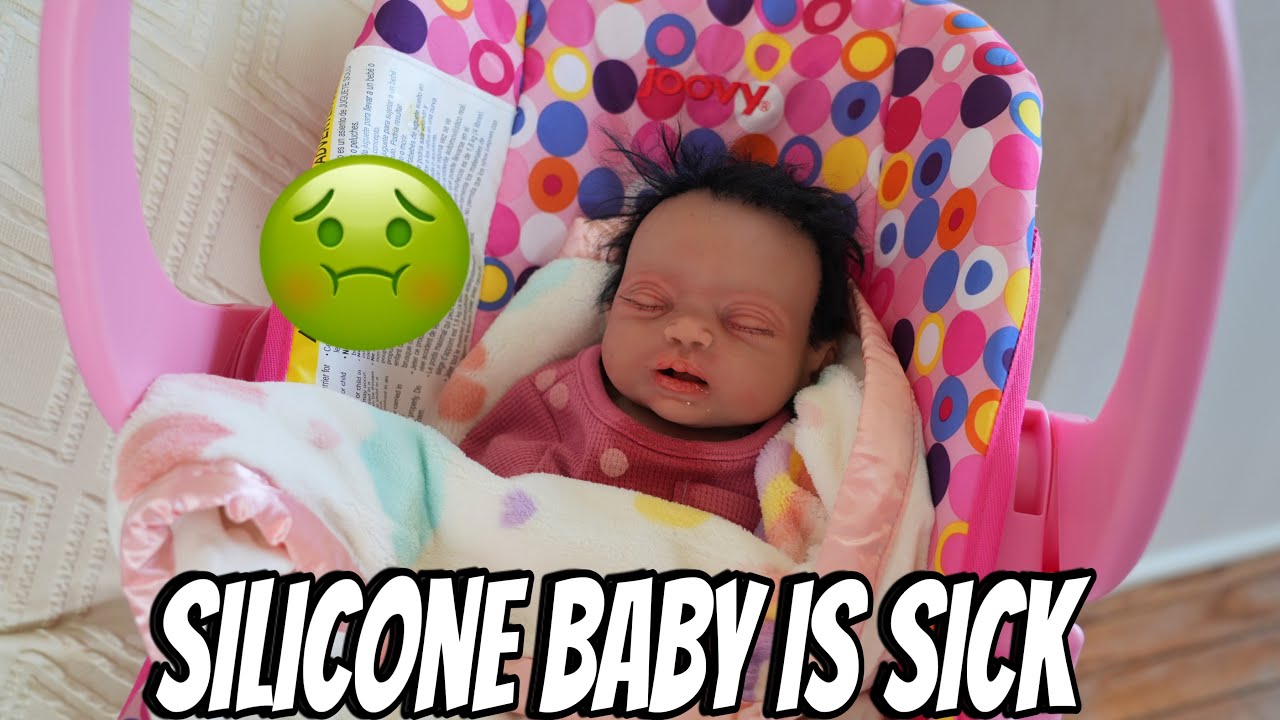 Silicone baby Destiny's sick day Morning Routine