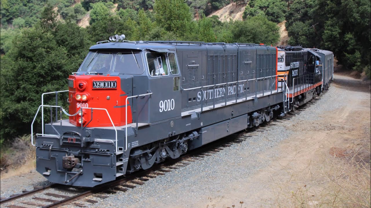 [HD] SP 9010 Returns! Photo Special Ride and Chase at the Niles Canyon Railway (07/20/19)