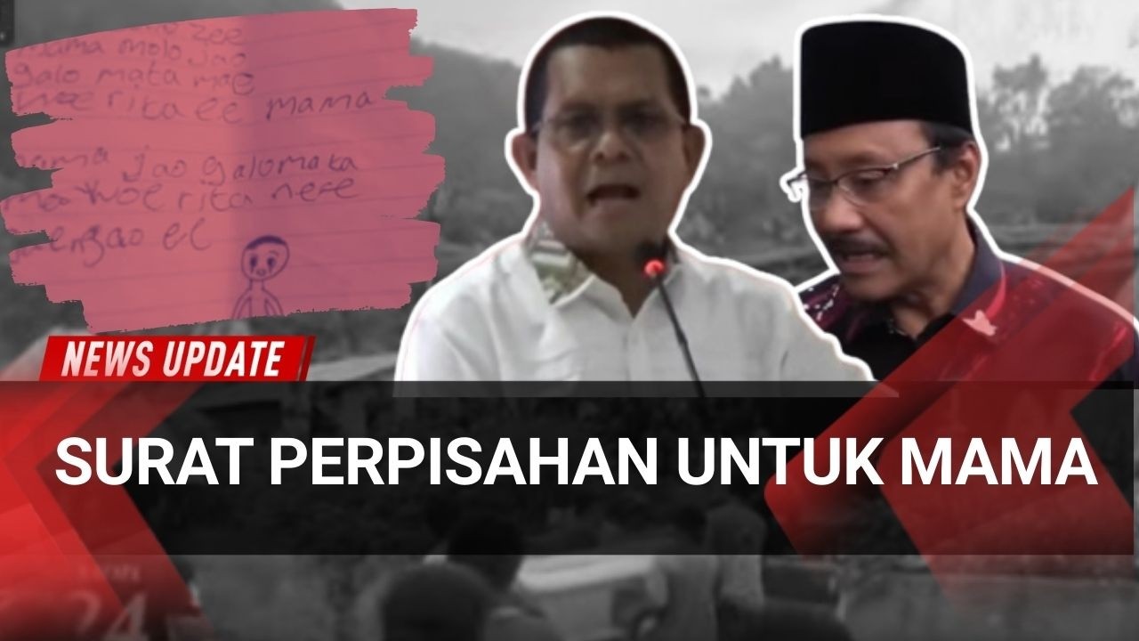 Surat Perpisahan Bocah SD di Ngada, Tragis Karena Tak Bisa Beli Buku