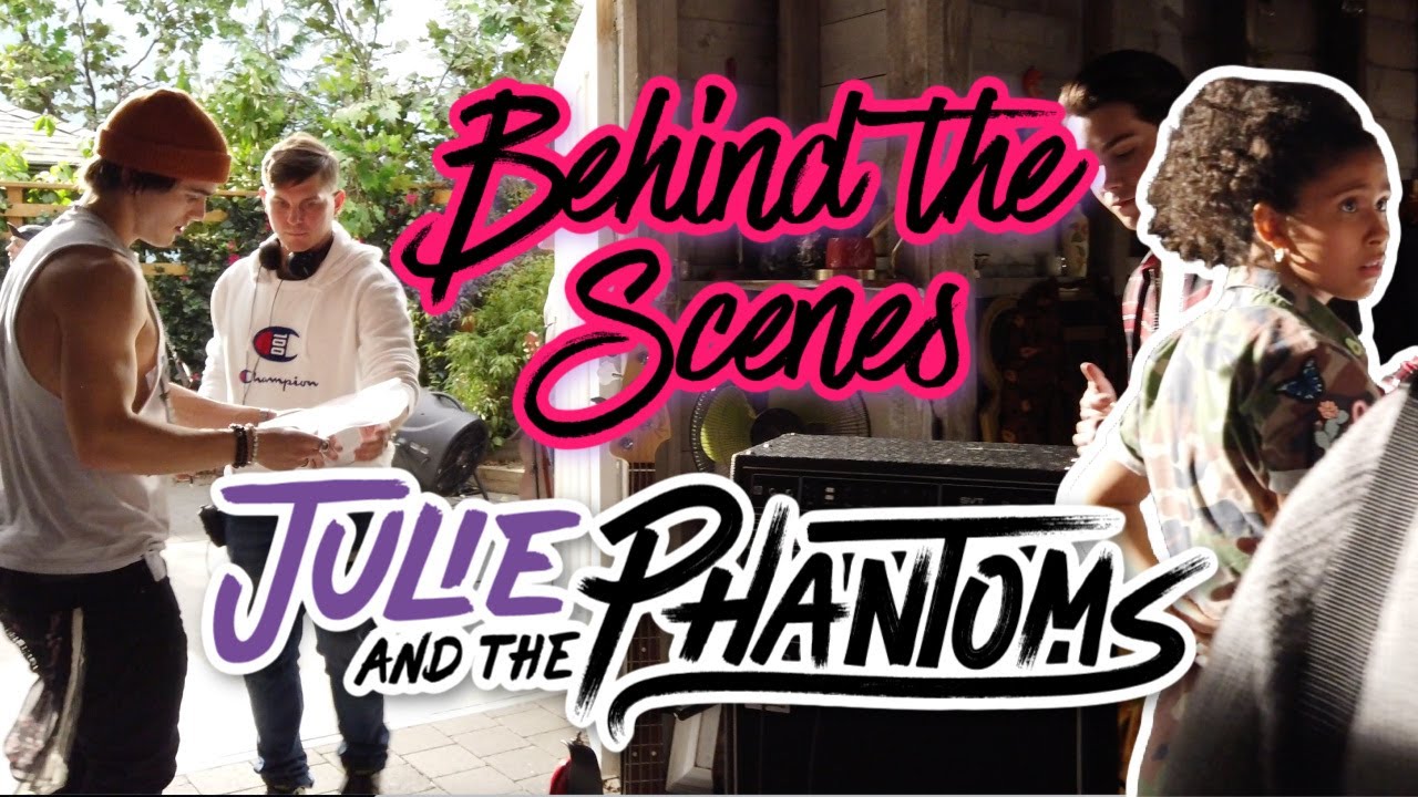 Julie and the Phantoms BTS | Paul Becker Directing Charlie, Maddie and Jeremy
