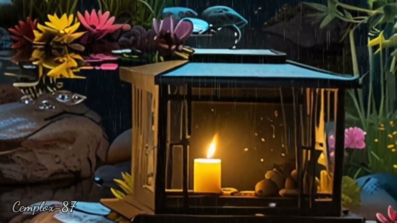 Rain, Piano and Candles &ndash; A Perfect Evening to Relax