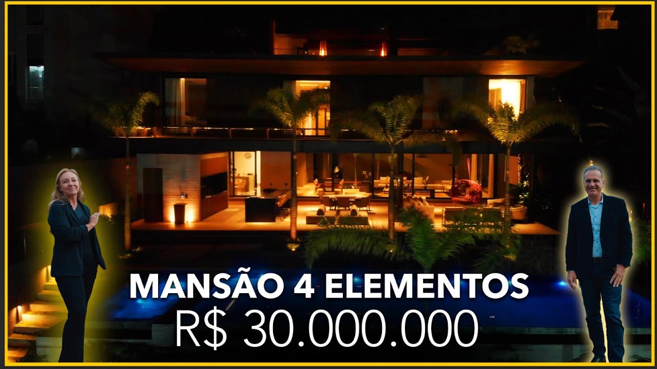 (VENDIDA) MANSÃO 4 ELEMENTOS TAMBORÉ 1 - 30 MILHÕES