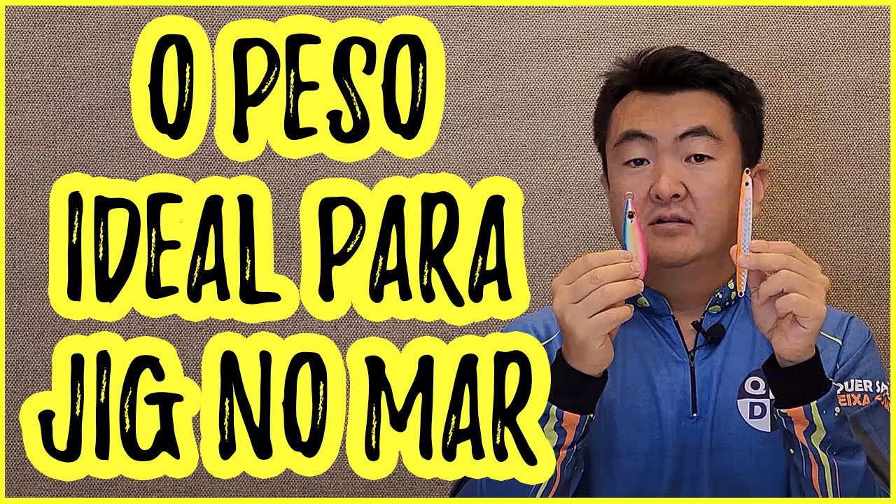 O PESO IDEAL PARA SEU JIG NA PESCA [Entenda Como Escolher O Jig Nas Suas Pescarias De Alto-Mar]